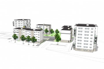 Quartier des Eglantiers - 157 logements locatifs