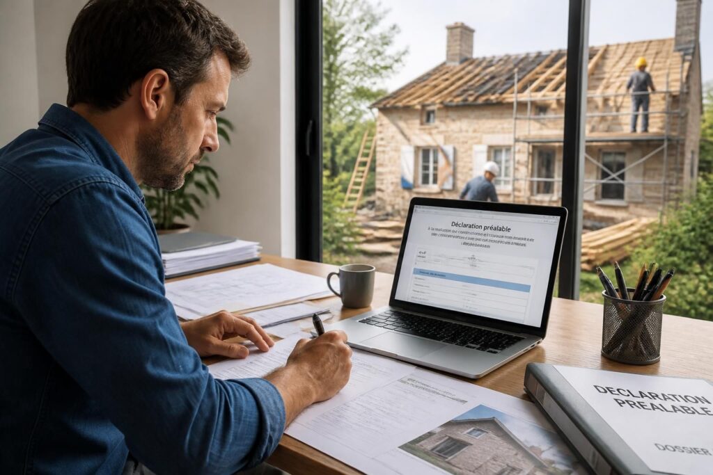 découvrez dans quels cas une déclaration préalable de travaux est nécessaire et comment la réaliser efficacement pour vos projets de construction ou de rénovation.