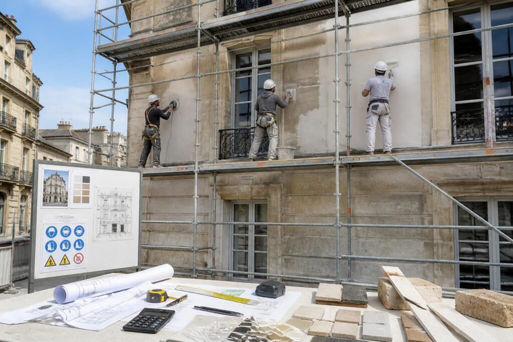 Ravalement de façade : techniques, obligations et budget