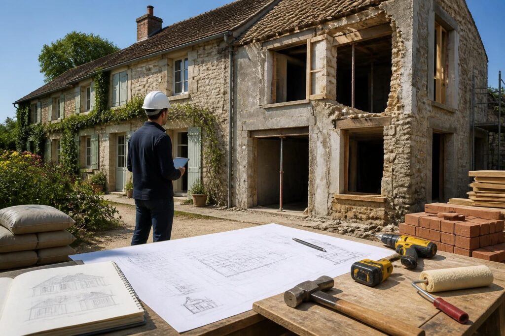 découvrez comment rénover une maison ancienne : conseils pour bien commencer, ordre des travaux à suivre et estimation du budget nécessaire pour réussir votre projet.