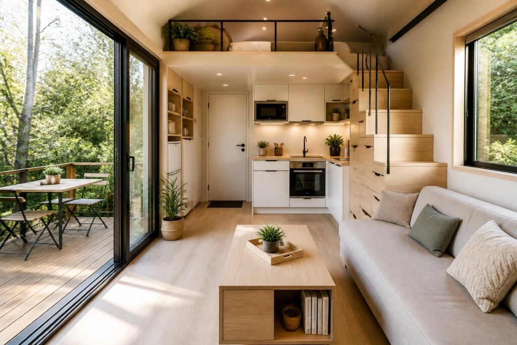 découvrez des astuces d'aménagement pratiques pour optimiser votre bungalow de 20m2 et profiter pleinement de chaque centimètre carré.