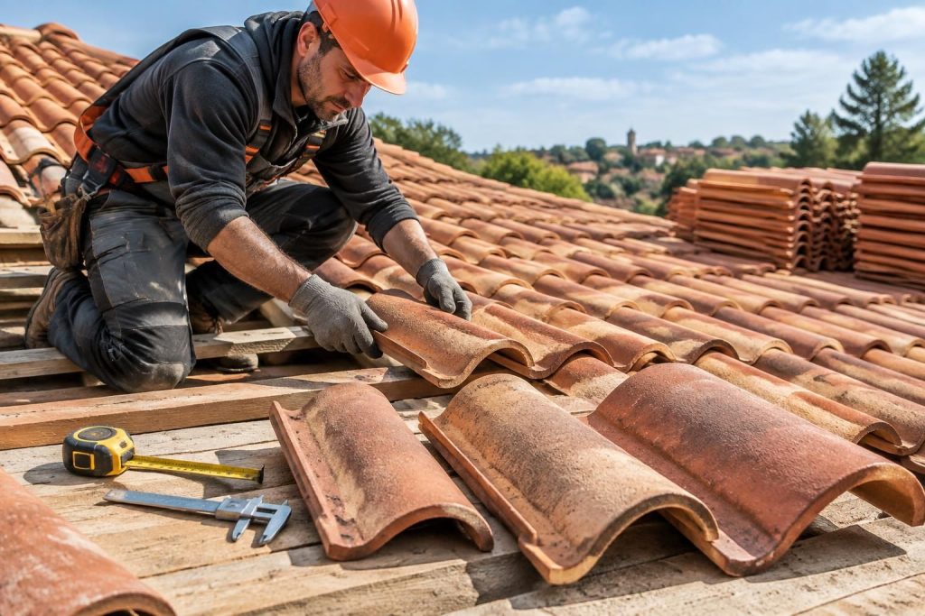 Dimensions tuile romane : tout savoir pour vos travaux de toiture